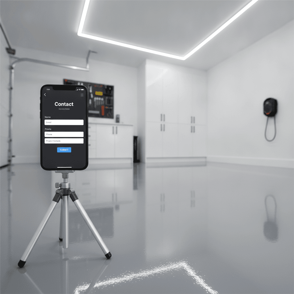 Contact RamRock Coatings for a free epoxy flooring estimate